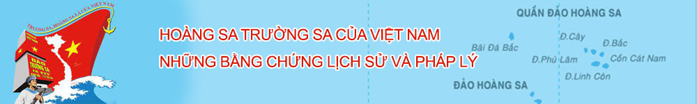 hoàng sa trường sa của việt nam những bằng chứng lịch sử và pháp lý
